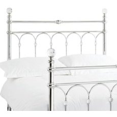Kristie Antique Nickel Headboard Kristie Antique Nickel Headboard
