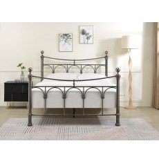 Naples Antique Nickel Bedframe