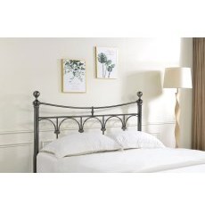 Naples Antique Nickel Bedframe