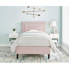 Athens Pink Fabric Bedframe
