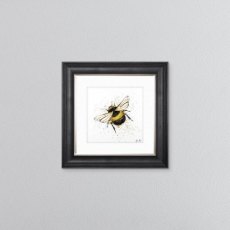 Bumble Bee - Grey Vegas Frame - 55x55cm