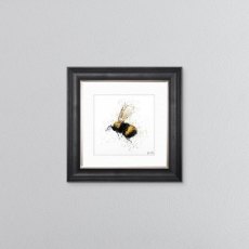 Flying Bee - Grey Vegas Frame - 55x55cm