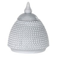 Grey Domed Bobble Jar
