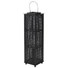 Large Black Bamboo Lantern