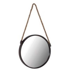 Round Ships Mirror with Rope