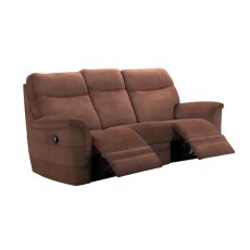 Hudson 3 Seater Power Recliner Sofa