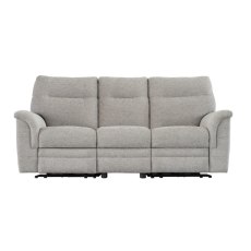 Hudson 3 Seater Power Recliner Sofa with Adjustable Headrest & Lumbar