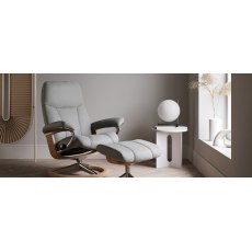 Stressless Medium Consul Chair and Footstool