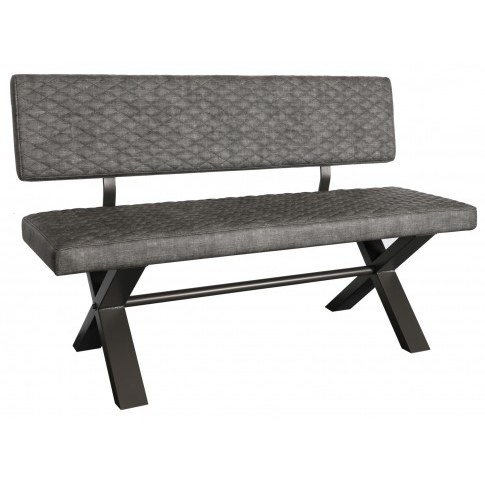 Fishbourne 140cm Upholstered Bench with Back Fishbourne 140cm Upholstered Bench with Back