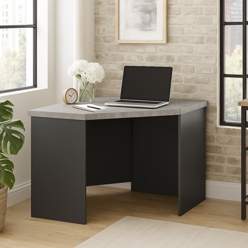 Fishbourne Stone Corner Desk Fishbourne Stone Corner Desk