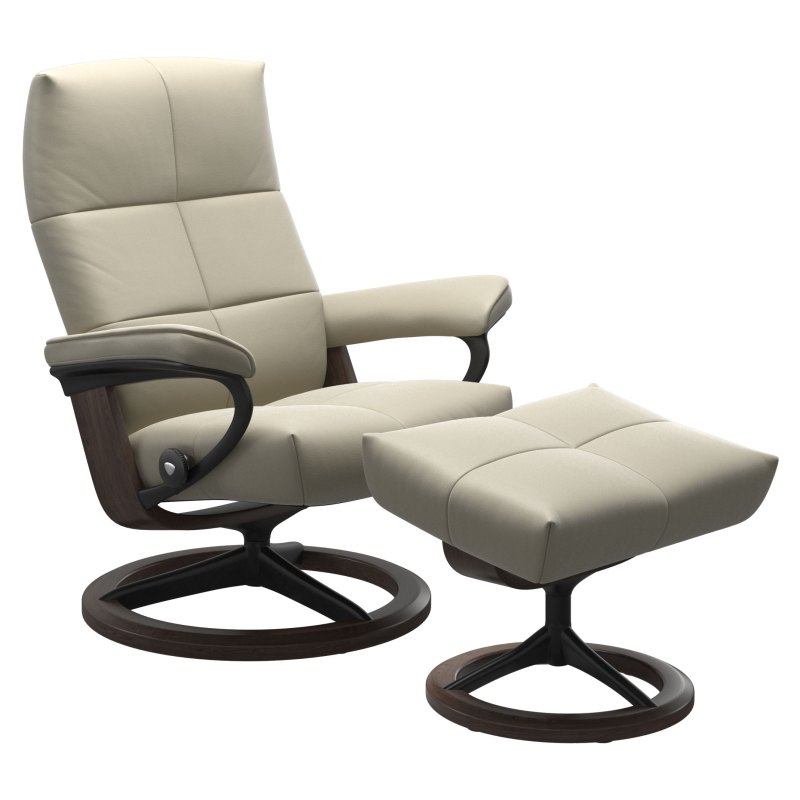 Stressless Large David Chair with Footstool Stressless Large David Chair with Footstool