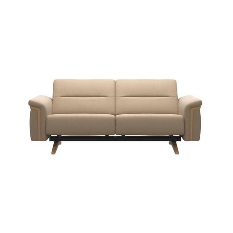 Stressless Stella 2 Seater Sofa with Wood Arms Stressless Stella 2 Seater Sofa with Wood Arms