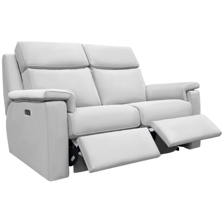 G Plan Ellis Small Double Power Recliner Sofa with Headrest and Lumbar G Plan Ellis Small Double Power Recliner Sofa with Headrest and Lumbar