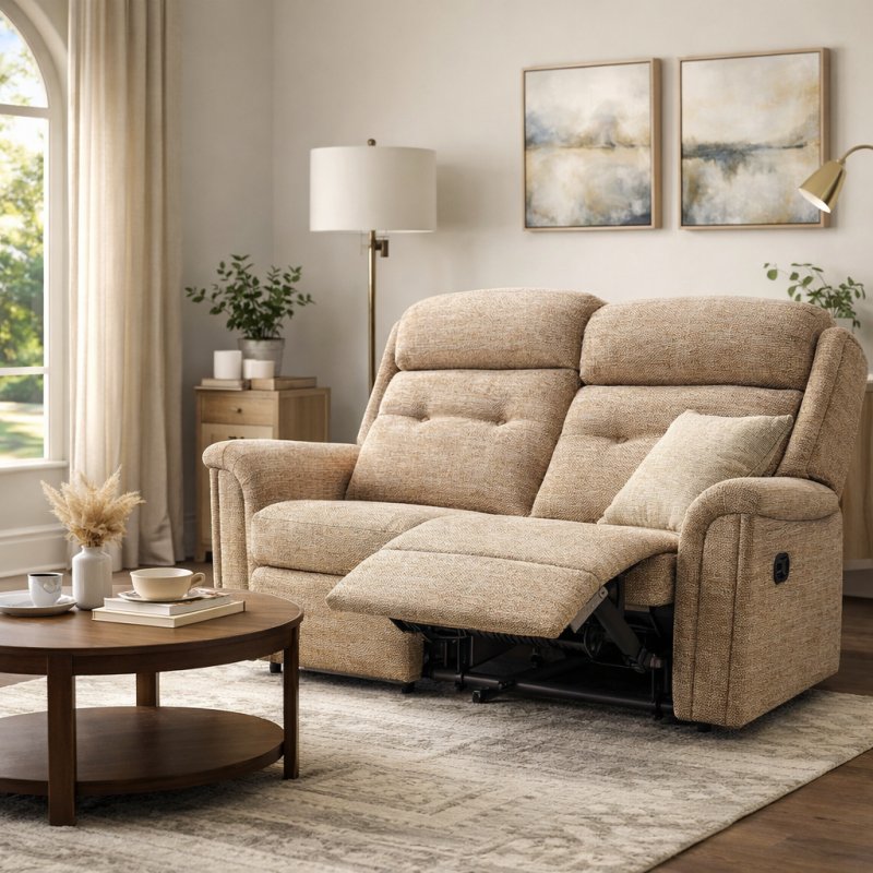 Sherborne Roma Small Powered Reclining 2 Seater Sherborne Roma Small Powered Reclining 2 Seater
