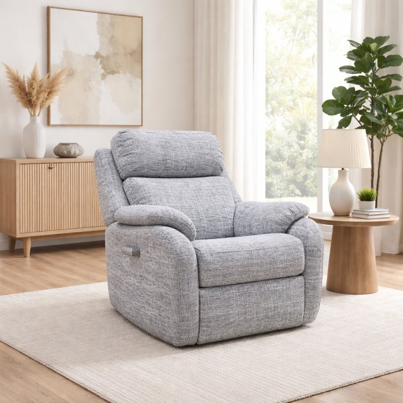 G Plan Kingsbury Power Recliner Armchair with Headrest & Lumbar G Plan Kingsbury Power Recliner Armchair with Headrest & Lumbar