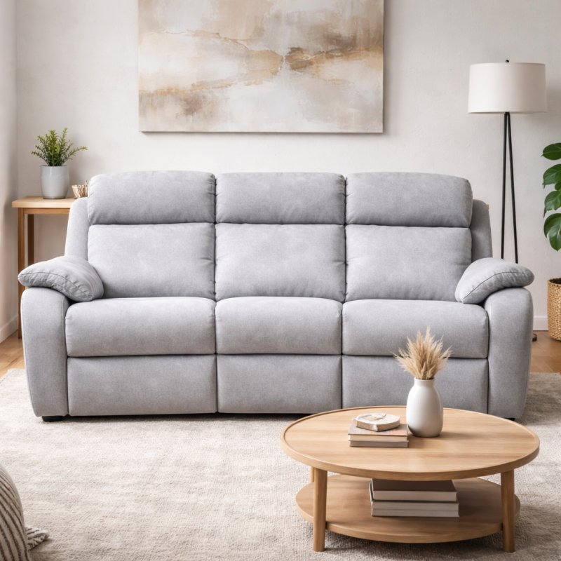 G Plan Kingsbury 3 Seater Curved Double Manual Recliner Sofa G Plan Kingsbury 3 Seater Curved Double Manual Recliner Sofa