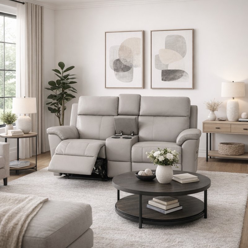 La-Z-Boy Dixie 2 Seater Power Recliner with Head Tilt and Console La-Z-Boy Dixie 2 Seater Power Recliner with Head Tilt and Console