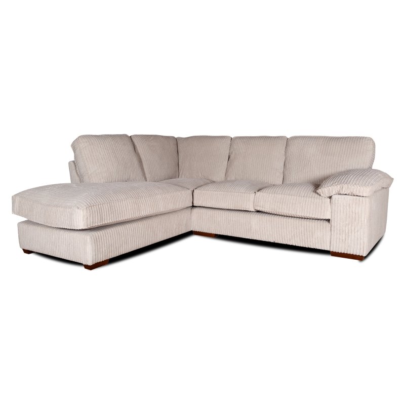 Loxton Left Hand Facing Corner Chaise in Corduroy Stone - Special (WHILST STOCKS LAST) Loxton Left Hand Facing Corner Chaise in Corduroy Stone - Special (WHILST STOCKS LAST)