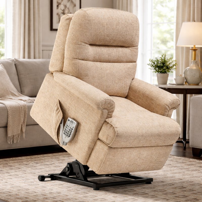 Sherborne Beaumont Petite 2 Motor Electric Riser Recliner with Adjustable Headrest and Lumbar Sherborne Beaumont Petite 2 Motor Electric Riser Recliner with Adjustable Headrest and Lumbar
