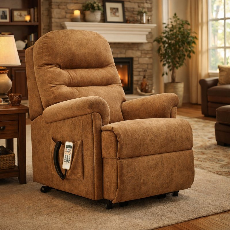 Sherborne Beaumont Small 2 Motor Electric Riser Recliner with Adjustable Lumbar Sherborne Beaumont Small 2 Motor Electric Riser Recliner with Adjustable Lumbar