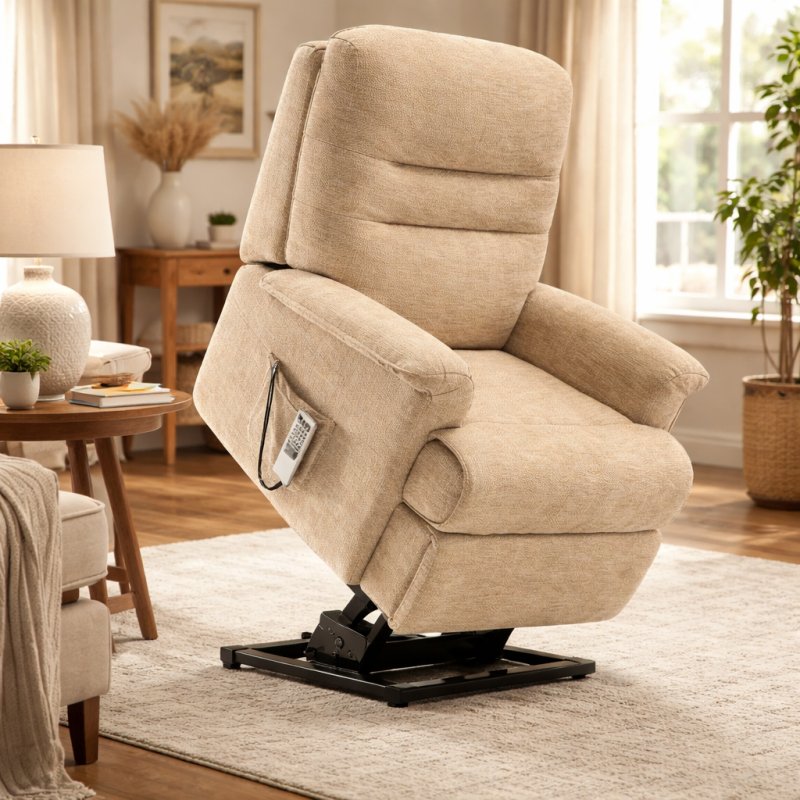 Sherborne Beaumont Standard 1 Motor Electric Riser Recliner with Adjustable Lumbar Sherborne Beaumont Standard 1 Motor Electric Riser Recliner with Adjustable Lumbar