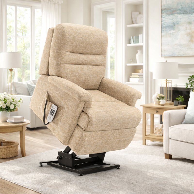 Sherborne Beaumont Standard 2 Motor Electric Riser Recliner with Adjustable Headrest and Lumbar Sherborne Beaumont Standard 2 Motor Electric Riser Recliner with Adjustable Headrest and Lumbar