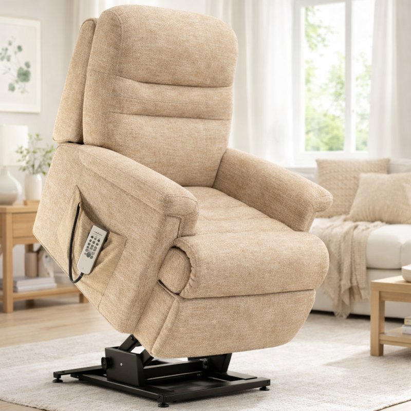 Sherborne Beaumont Standard Cloud Comfort Riser Recliner with Adjustable Headrest Sherborne Beaumont Standard Cloud Comfort Riser Recliner with Adjustable Headrest