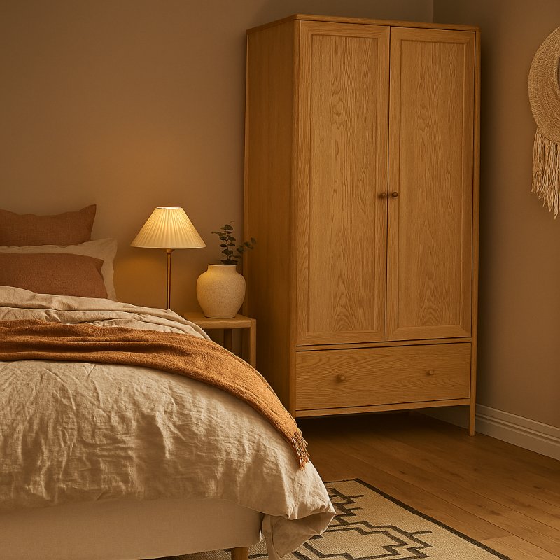 Ercol Winslow 2 Door Wardrobe Ercol Winslow 2 Door Wardrobe