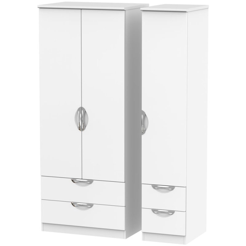 Carisbrooke Triple 2 Drawer + Drawer Robe Carisbrooke Triple 2 Drawer + Drawer Robe