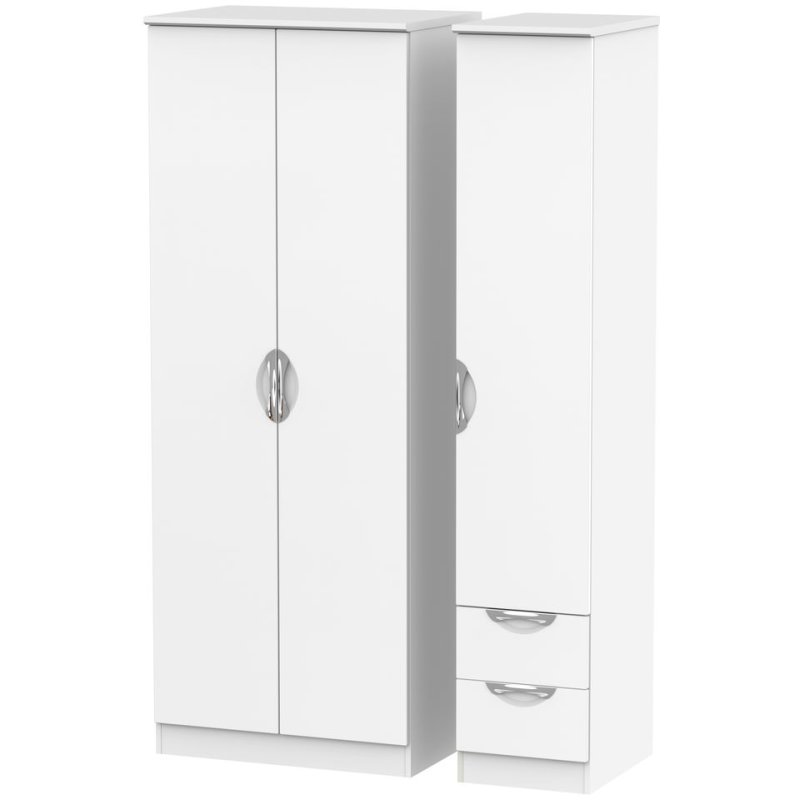 Carisbrooke Tall Tripe Plain + Drawer Robe Carisbrooke Tall Tripe Plain + Drawer Robe