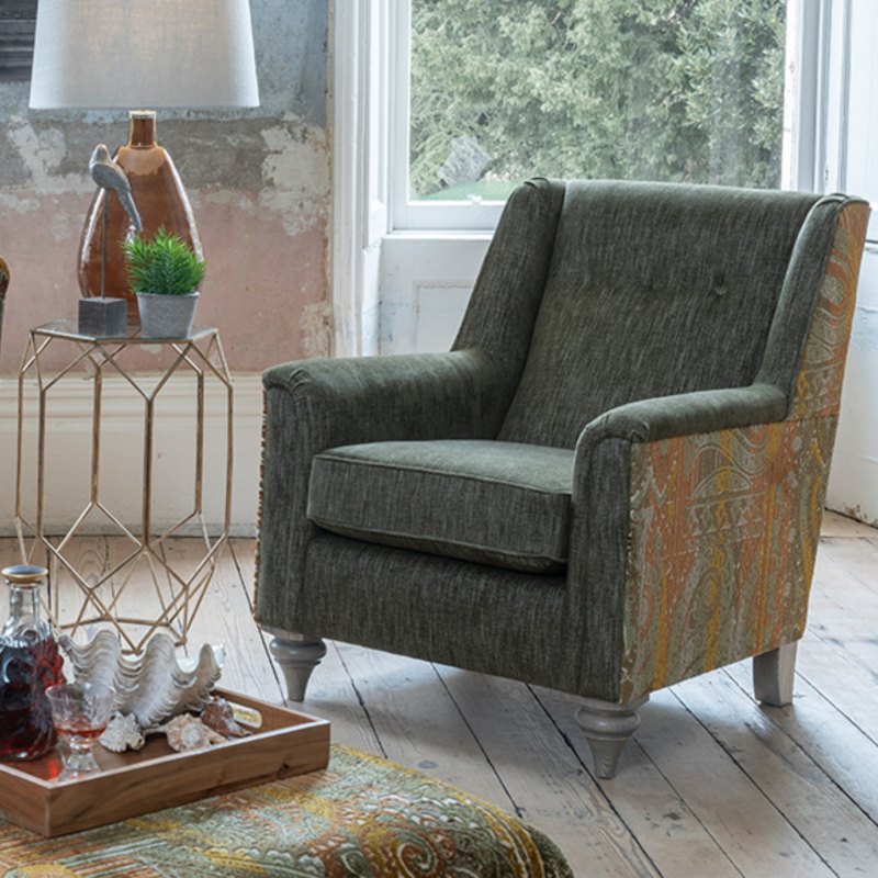 Darwin Two Tone Accent Chair Darwin Two Tone Accent Chair
