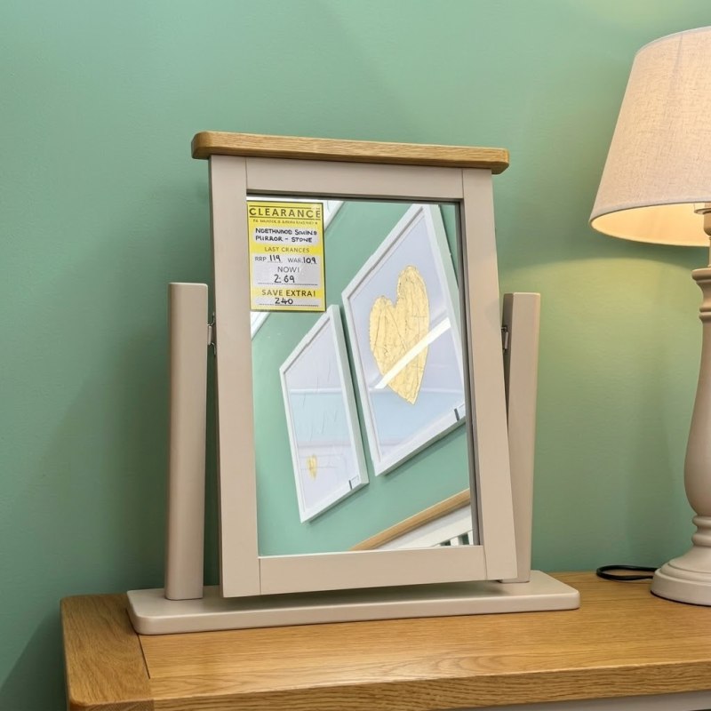 Northwood Swing Mirror   Stone