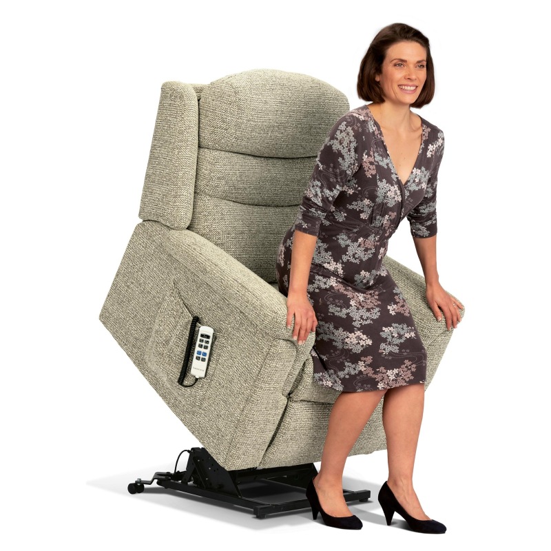 Sherborne Leyburn Royale Cloud Comfort Riser Recliner Chair with Head & Lumbar Adjust Sherborne Leyburn Royale Cloud Comfort Riser Recliner Chair with Head & Lumbar Adjust