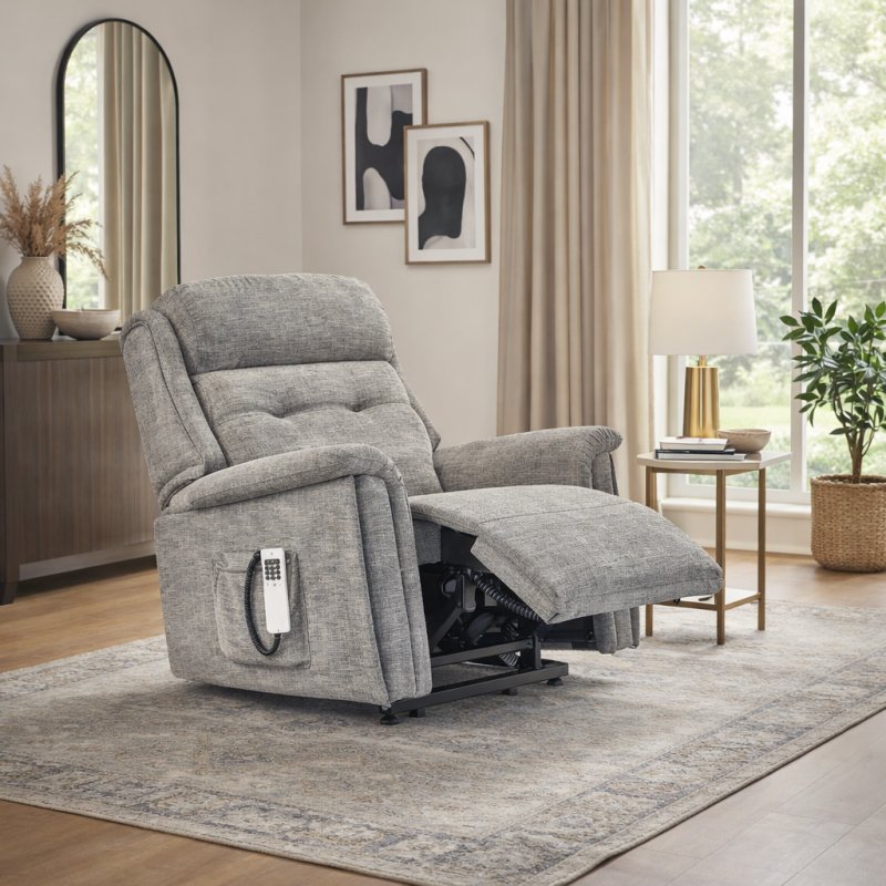 Sherborne Roma Petite 1 Motor Electric Riser Recliner with Head Adjust Sherborne Roma Petite 1 Motor Electric Riser Recliner with Head Adjust
