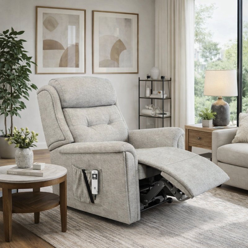 Sherborne Roma Small 1 Motor Electric Riser Recliner with Lumbar Adjust Sherborne Roma Small 1 Motor Electric Riser Recliner with Lumbar Adjust