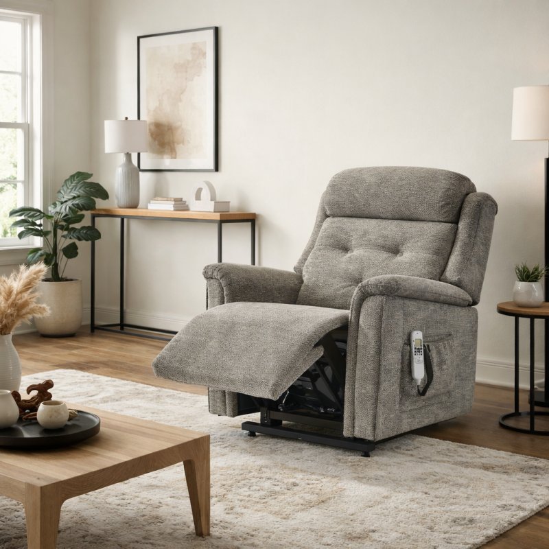 Sherborne Roma Petite 2 Motor Electric Riser Recliner with Lumbar Adjust Sherborne Roma Petite 2 Motor Electric Riser Recliner with Lumbar Adjust