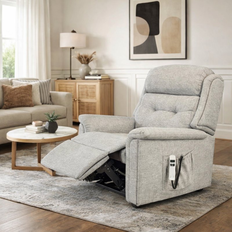 Sherborne Roma Small 2 Motor Electric Riser Recliner with Lumbar Adjust Sherborne Roma Small 2 Motor Electric Riser Recliner with Lumbar Adjust