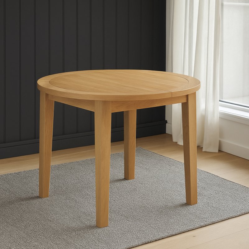 Newbridge Round Extending Dining Table Newbridge Round Extending Dining Table