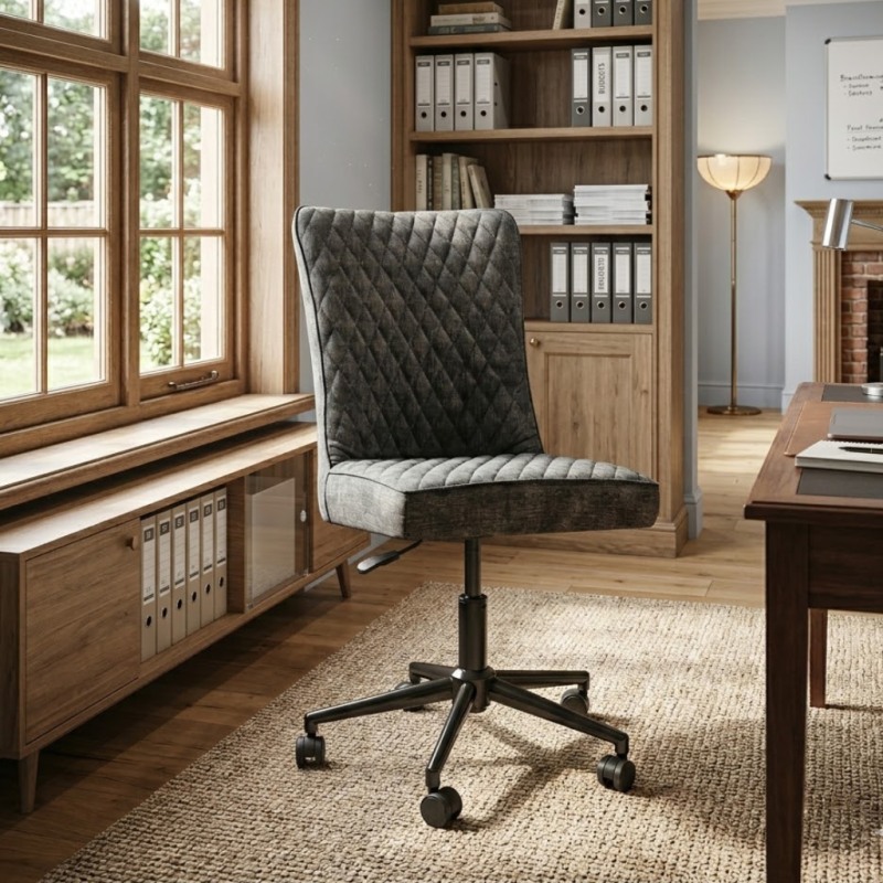Fishbourne Swivel Office Chair - Graphite Fishbourne Swivel Office Chair - Graphite