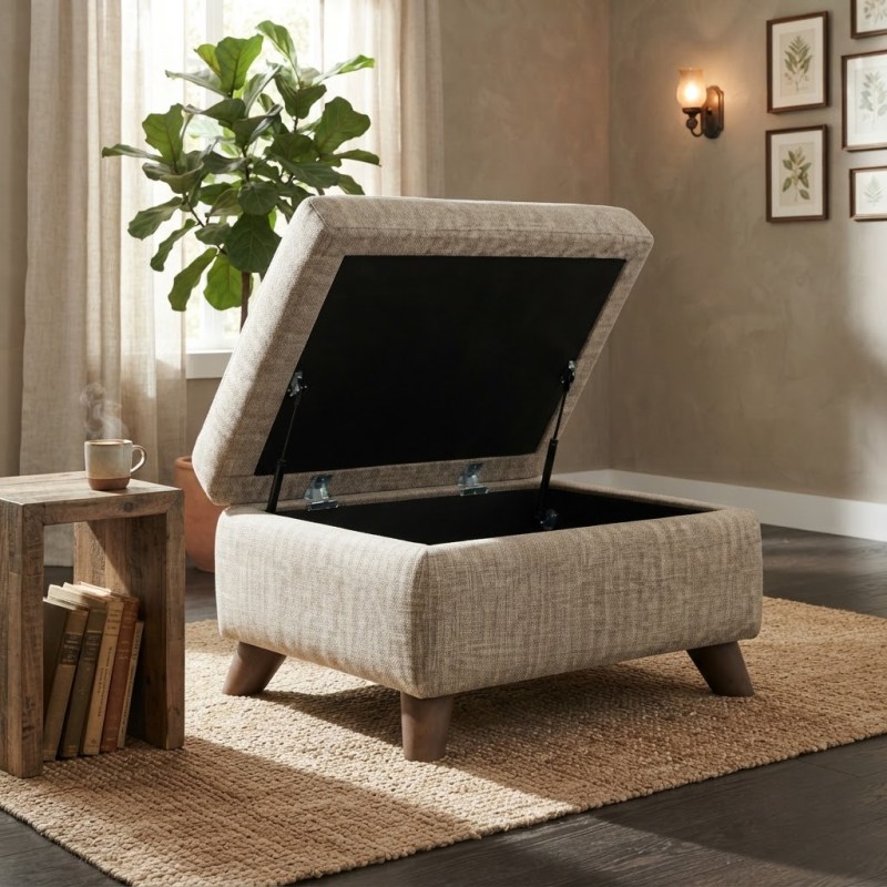 Storage footstool LIFESTYLE