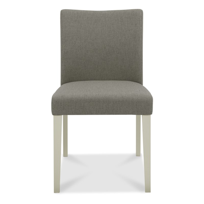 Barton Grey Low Back Upholstered Chair - Titanium (Single) Barton Grey Low Back Upholstered Chair - Titanium (Single)