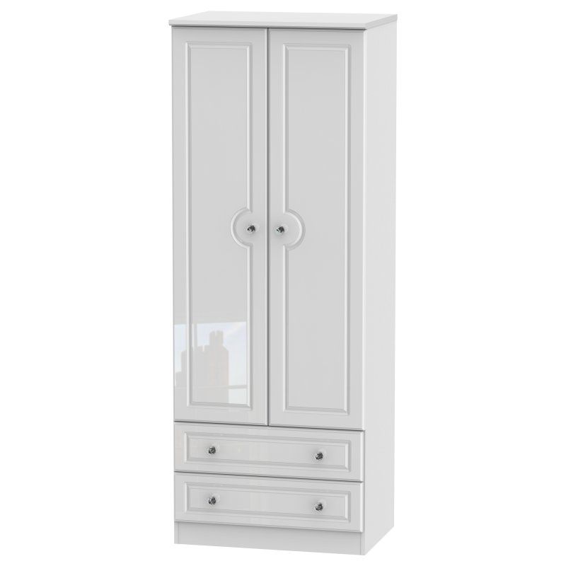 Shide Tall 2ft6in 2 Drawer Robe Shide Tall 2ft6in 2 Drawer Robe