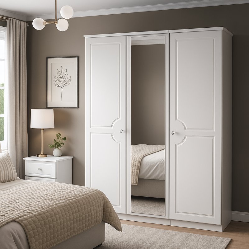 Shide Triple Mirror Robe Shide Triple Mirror Robe