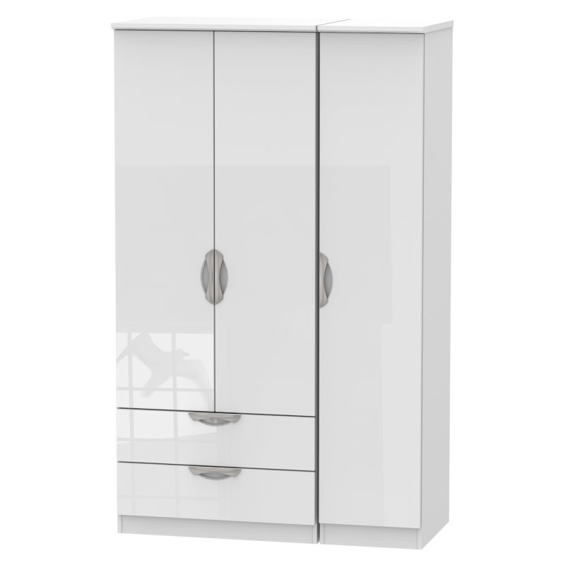 Carisbrooke Triple 2 Drawer Robe Carisbrooke Triple 2 Drawer Robe