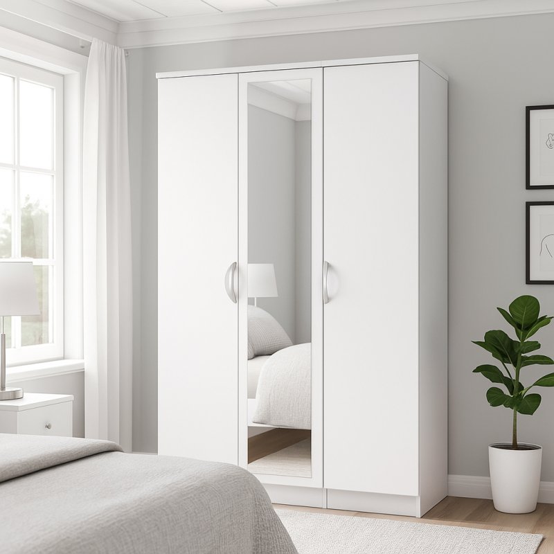 Carisbrooke Triple Mirror Robe Carisbrooke Triple Mirror Robe
