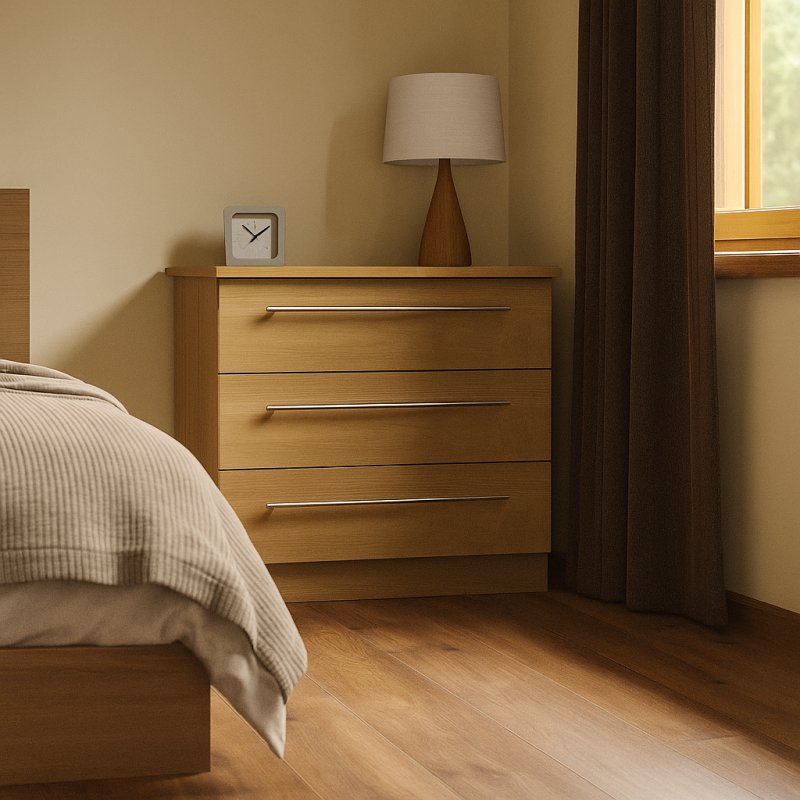 Shalcombe 3 Drawer Chest Shalcombe 3 Drawer Chest