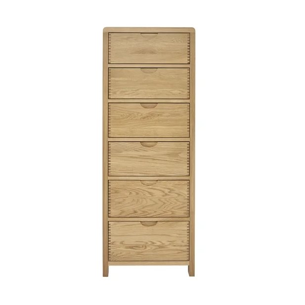 Ercol Bosco 6 Drawer Tall Chest Ercol Bosco 6 Drawer Tall Chest