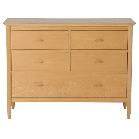 Ercol Teramo 5 Drawer Wide Chest Ercol Teramo 5 Drawer Wide Chest