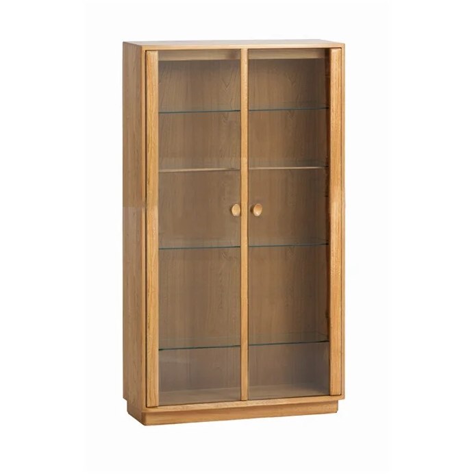 Ercol Windsor Medium Display Cabinet Ercol Windsor Medium Display Cabinet