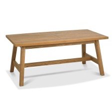 Brighstone Rustic Oak 4-6 Extension Dining Table Brighstone Rustic Oak 4-6 Extension Dining Table